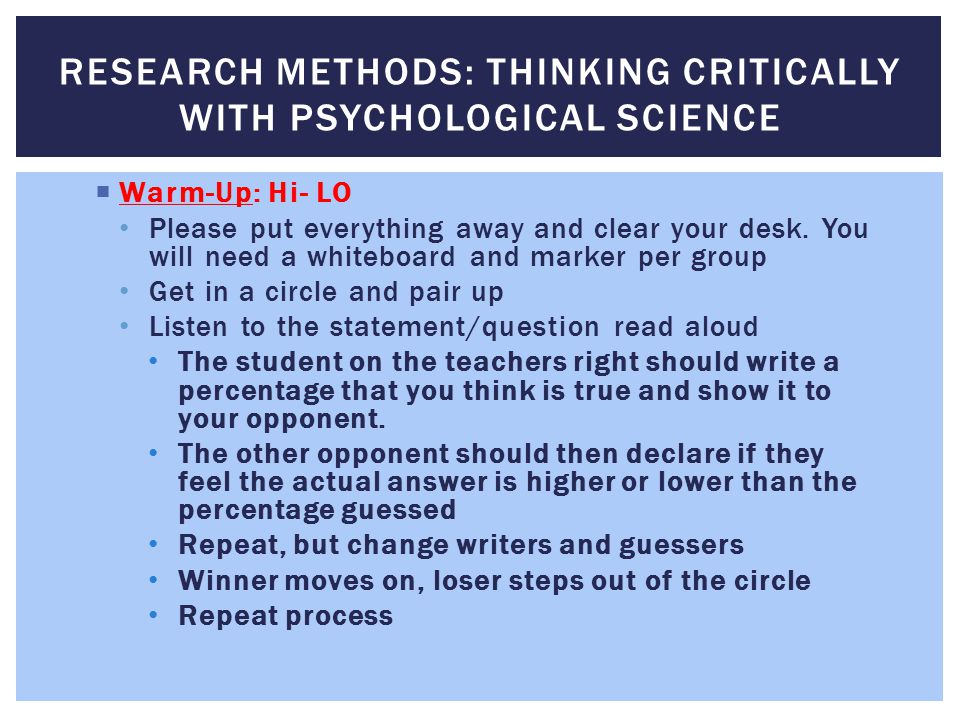 Critical Thinking: Basic Questions & Answers